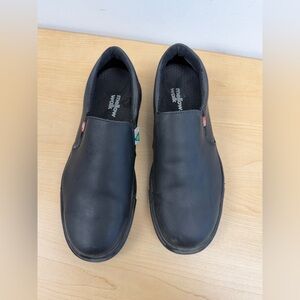 Black Women's Steel Toe CSA Approved Loafers